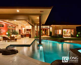 Hawaii Architects Longhouse Design+Build Jeff Long Associates AIA custom luxury home build interior designs BIA Renaissance Awards